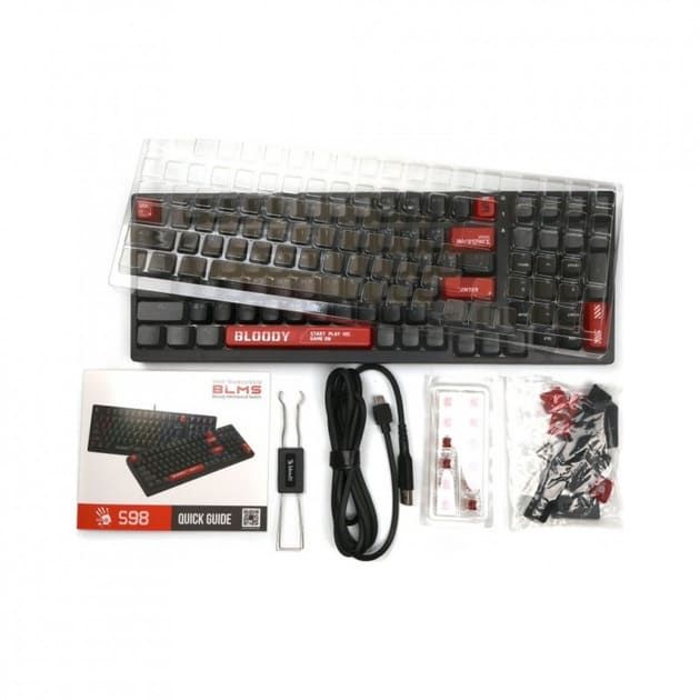 клавиатура a4tech S98 Bloody (Sports Red)