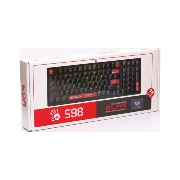 клавиатура a4tech S98 Bloody (Sports Red)