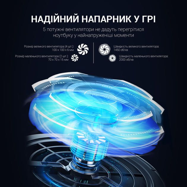Підставка під ноутбук GamePro CP770