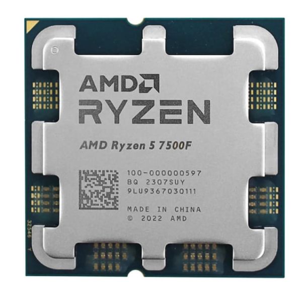 Процесор AMD Ryzen 5 7500F 3.7(5.0)GHz 32MB sAM5 Tray (100-000000597) Without Cooler
