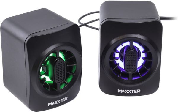 Колонки Maxxter CSP-U005RGB Black