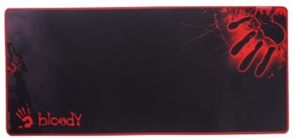 Ігрова поверхня A4Tech Bloody B-087S Black/Red (Гума+Тканина, одностороння, 700x300 mm)