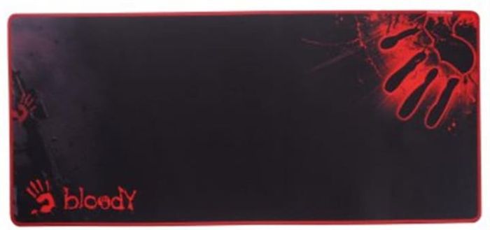 Ігрова поверхня A4Tech Bloody B-087S Black/Red (Гума+Тканина, одностороння, 700x300 mm)