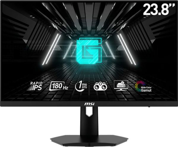 Монітор 24" MSI G244F E2 -- Rapid IPS / 180Hz / 1ms / 8-Bit / DCI-P3 92% / AMD FreeSync / Adaptive Sync