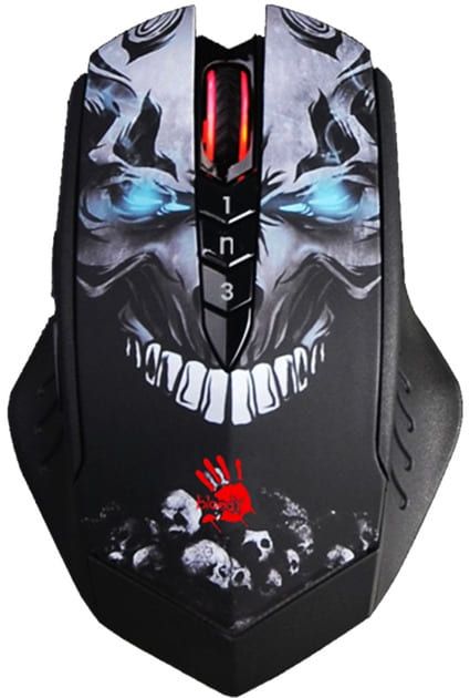 Мишка Bloody R80 Plus Bloody (Skull)