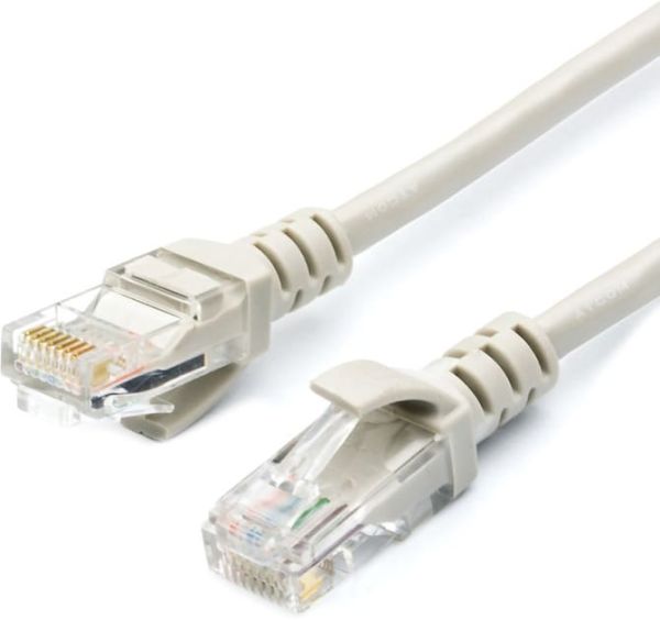 Патч-корд Atcom Geplink Cat.5e 26AWG, UTP RJ45 0,5m, сірий (GL8050)