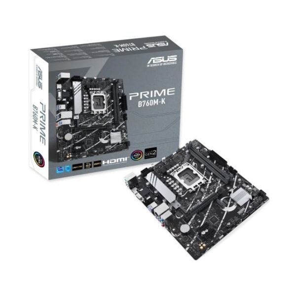 Материнська плата ASUS PRIME B760M-K