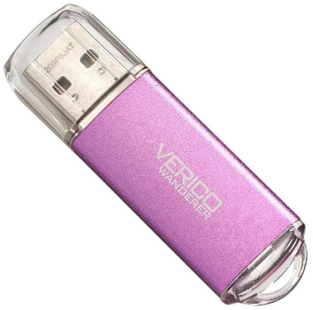USB Flash 8Gb USB 2.0 Verico Wanderer Purple (1UDOV-M4PE83-NN 