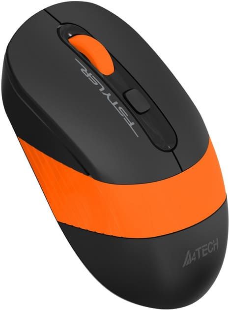 Мишка бездротова A4-Tech Fstyler FG10 Black/Orange