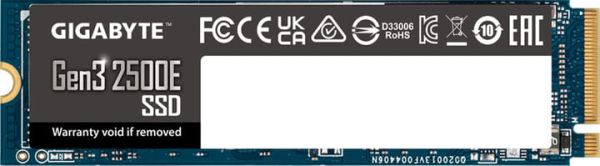 SSD-накопичувач  Gigabyte Gen3 2500E 2280 PCIe 3.0x4 NVMe 1TB (G325E1TB)