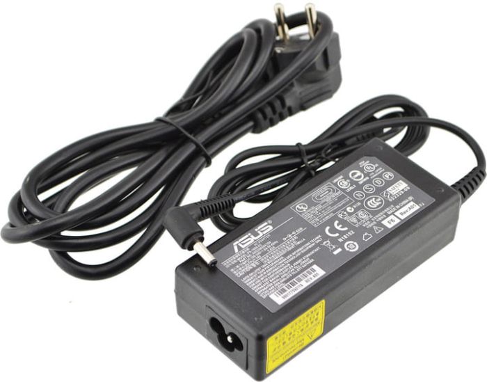 4.0/1.35 mm =Asus= (LAS65/19-4.0*1.35/01801) 19V 3.42A 65W, Merlion Black / З кабелем, Г-конектор