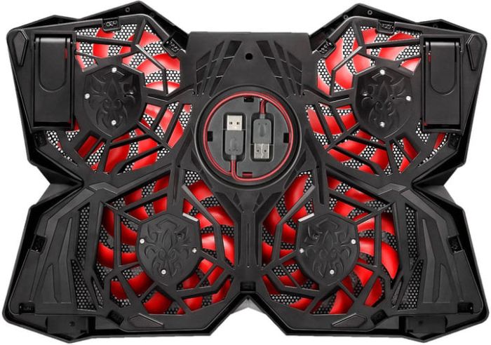 Підставка для ноутбука 14"-15.6" охолоджуюча Promate AIRBASE-3 Black