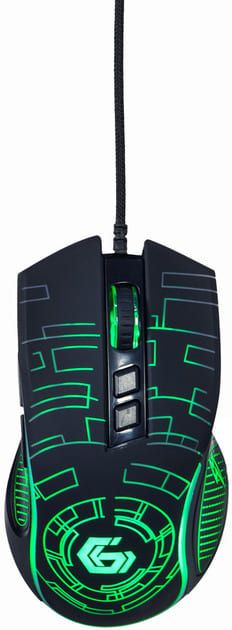 Мишка GEMBIRD MUSG-RGB-01 USB Black