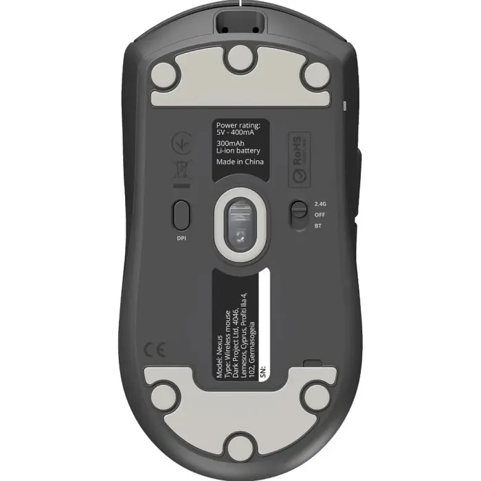 Ігрова миша бездротова DARK PROJECT Nexus (DPP_Nexus_Black)