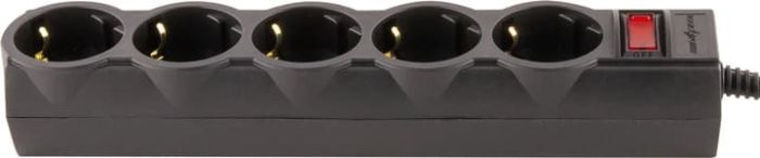 Мережевий фільтр LogicPower PREMIUM LP-X5 3 м Black (3520Вт)