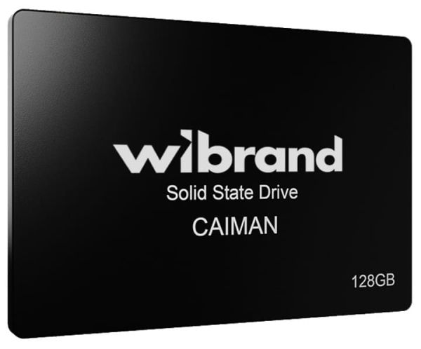 SSD накопичувач Wibrand Caiman 128GB 2.5" SATA III (6Gb/s) 3D TLC NAND