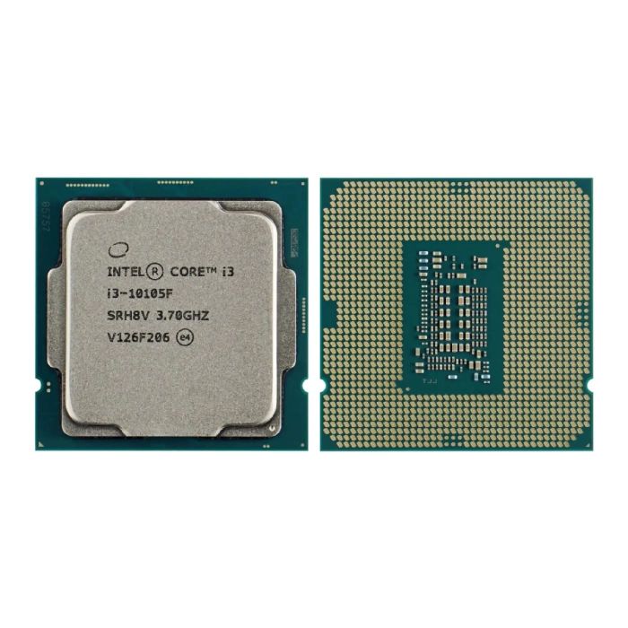 Процесор Intel Core i3 10105F 3.7GHz (6MB, Comet Lake, 65W, S1200) Tray (CM8070104291323)