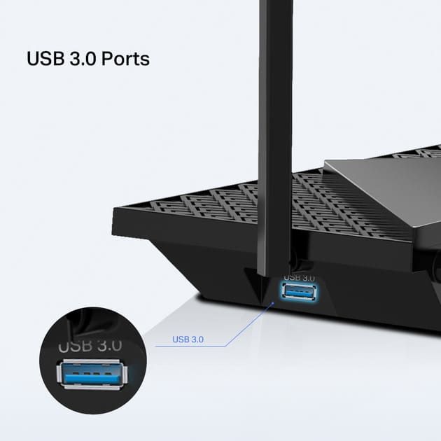 Wi-Fi Роутер TP-Link Archer AX72 Pro (AX5400 Wi-Fi6, 1x2.5GE WAN/LAN, 1xGE WAN/LAN, 3x