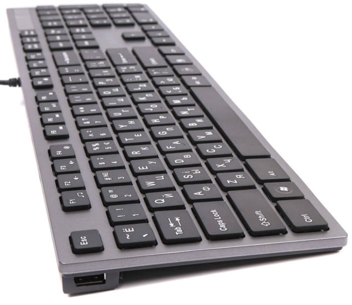 A4Tech KV-300H USB Black/Gray мембранна, + USB