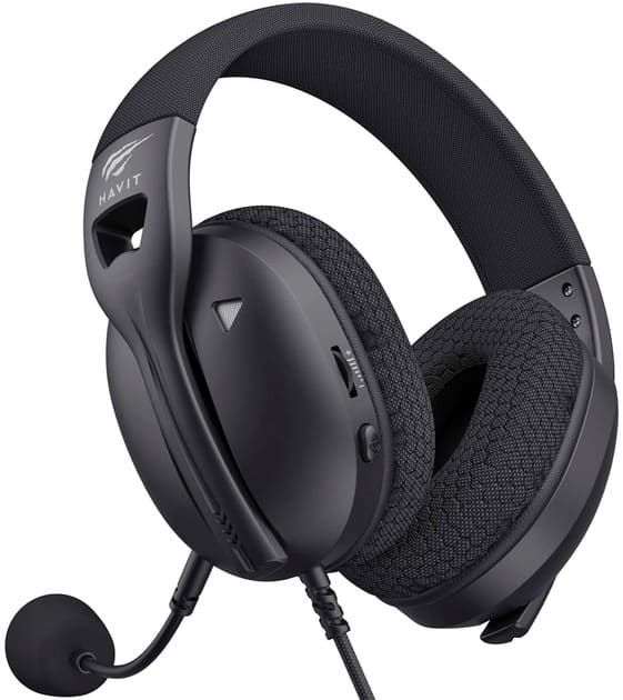 Ігрові навушники з мікрофоном Havit Fuxi-h5 Black