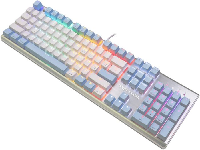 Клавіатура A4Tech FS100 (Icy Blue)
