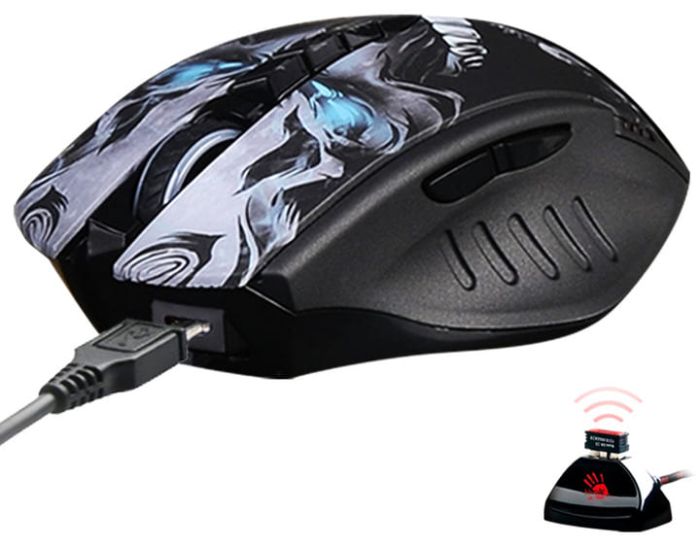 Мишка Bloody R80 Plus Bloody (Skull)