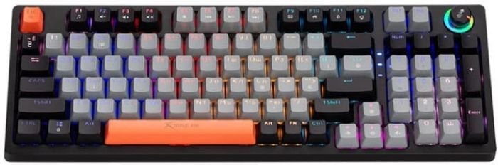 Xtrike ME GK-987 UA USB Black/Grey механічна