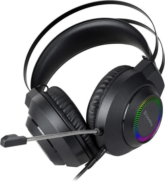 Навушники СolorWay BlazeCore RGB Чорні (CW-HPG03BK) 