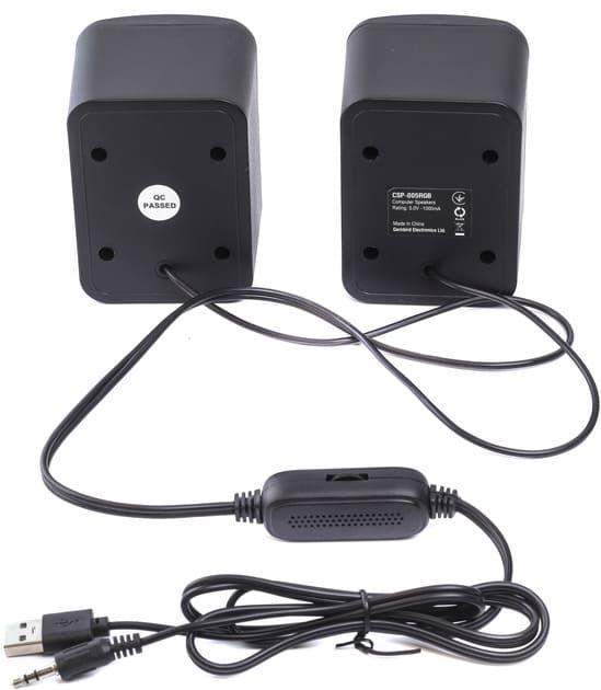 Колонки Maxxter CSP-U005RGB Black