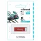 Флеш пам'ять USB Wibrand Chameleon 8GB USB 2.0 Red (WI2.0/CH8U6R)