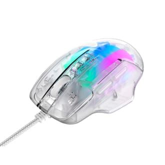 Ігрова дротова миша HAVIT HV-MS1011SE USB Transparent WhiTE