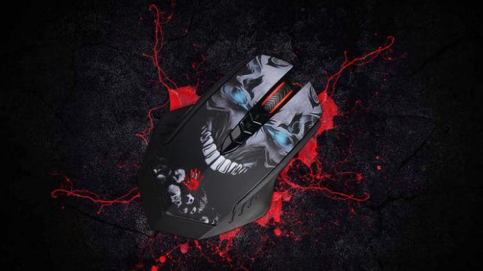 Мишка Bloody R80 Plus Bloody (Skull)