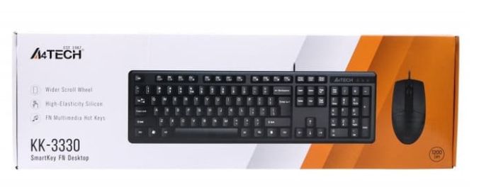 Комплекти A4Tech KK-3330 Black