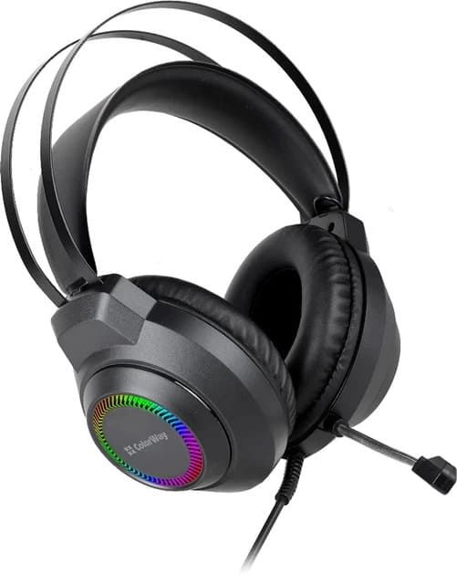 Навушники СolorWay BlazeCore RGB Чорні (CW-HPG03BK) 