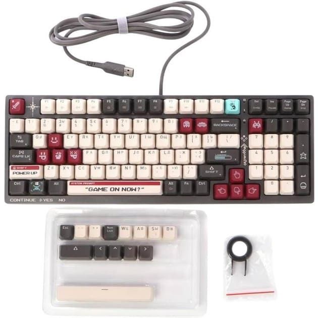 клавиатура a4tech S98 (Pixels Red)