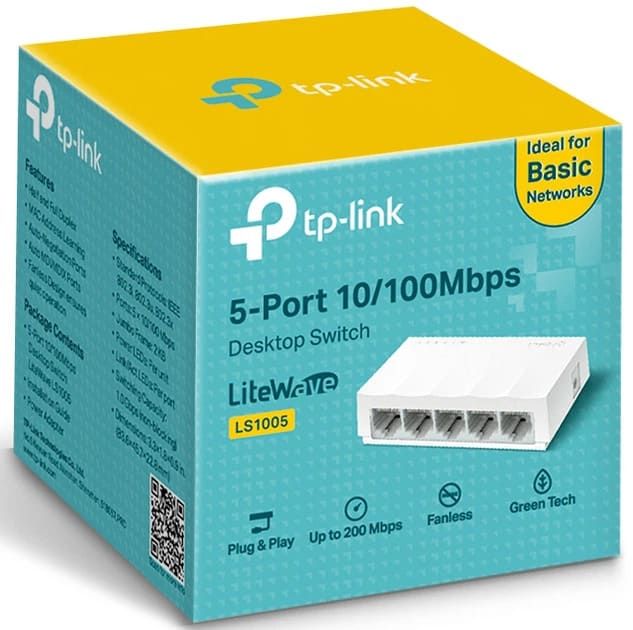 	Комутатор TP-LINK LS1005