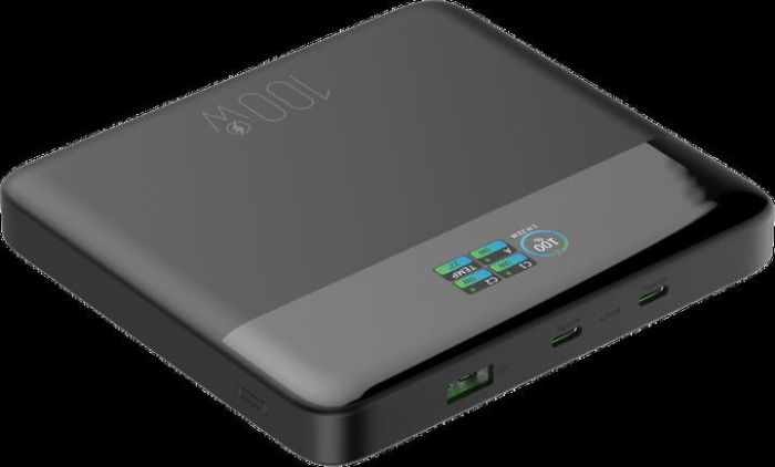 Зовнішній акумулятор (Power Bank) ATRIA WPD-X11 20000mAh Black PD 100W
