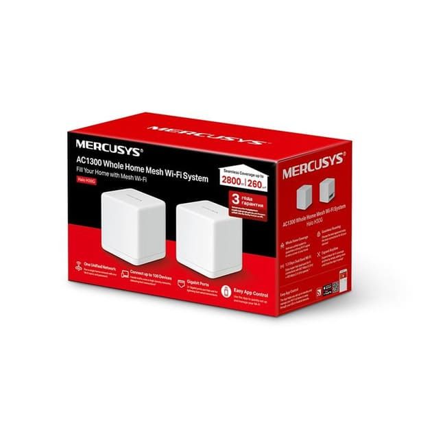 Wi-Fi система  Mercusys Halo H30G (Halo H30G(2-pack))