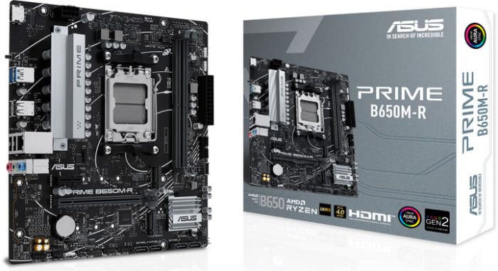 Материнська плата Asus PRIME B650M-R (sAM5, AMD B650, PCI-Ex16)