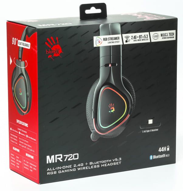 Гарнітура Bloody MR720 (Black)
