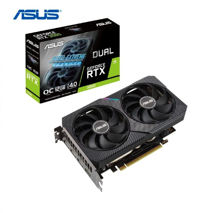 Відеокарта Asus GeForce RTX3060 Dual OC 12GB (DUAL-RTX3060-O12G-V2)