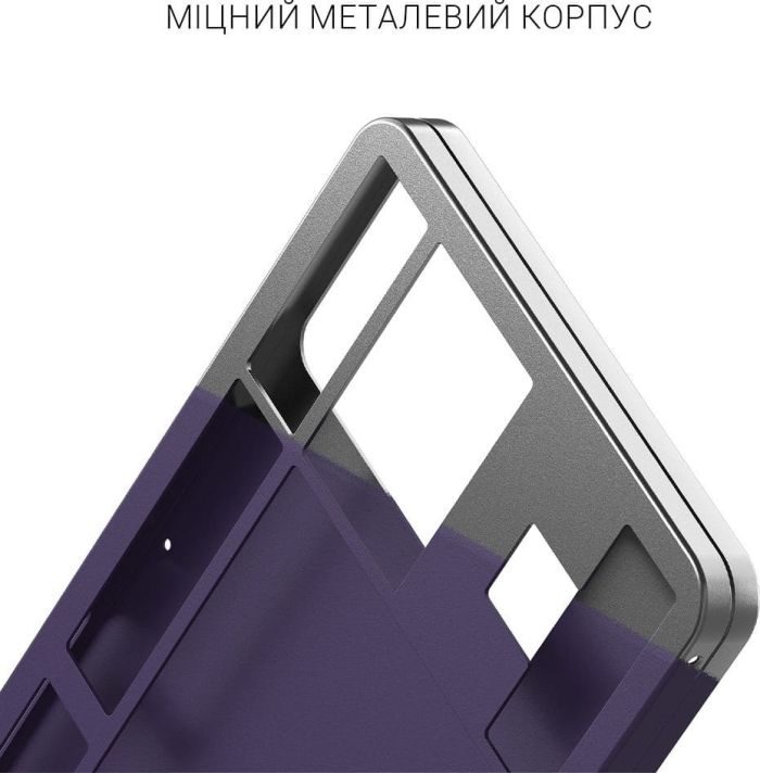 Ігрова клавіатура DARK PROJECT ALU87 Violet ENG/UA (DPKB_VIOLET_ 87_ANSI_UA)