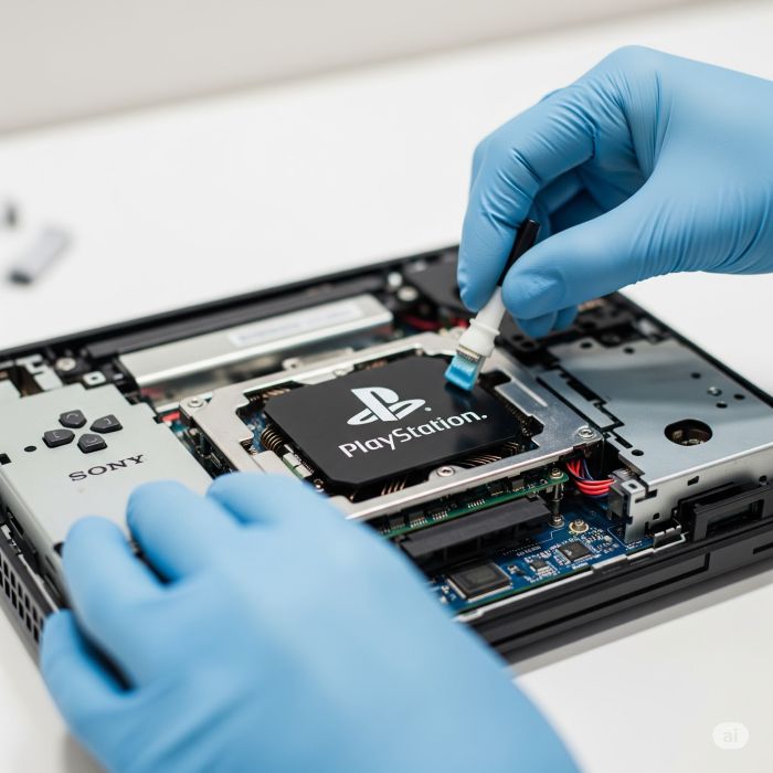 Чистка та профілактика ігрових консолей Sony PlayStation: З заміною термопасти та термопрокладок