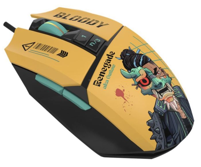 Мишка A4-Tech Bloody W63 Max Renegade Midnight