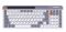 Клавіатура бездротова Maxxter KBW-02G-UA White/Grey